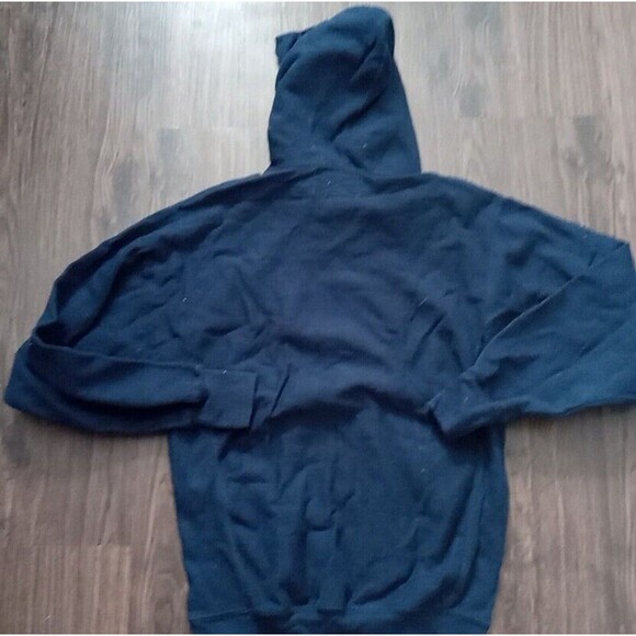 Steve And Barry's Athletic dept hoodie adult size small blue sweatshirt pullover - Picture 8 of 8
